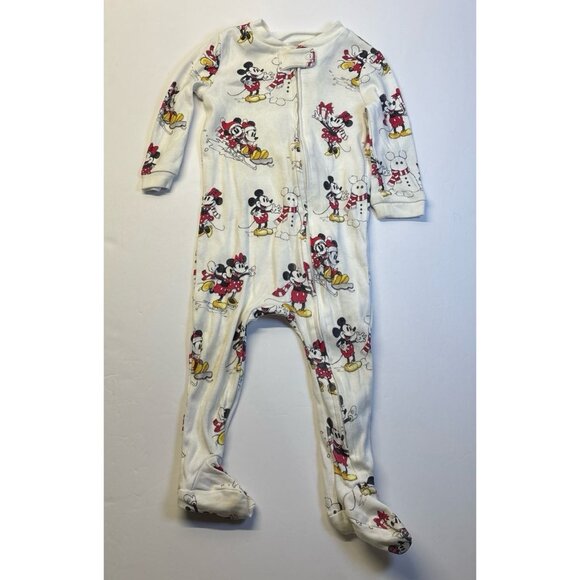 Pottery Barn Mickey Mouse (1pc) pajamas (9-12M) - Picture 2 of 4